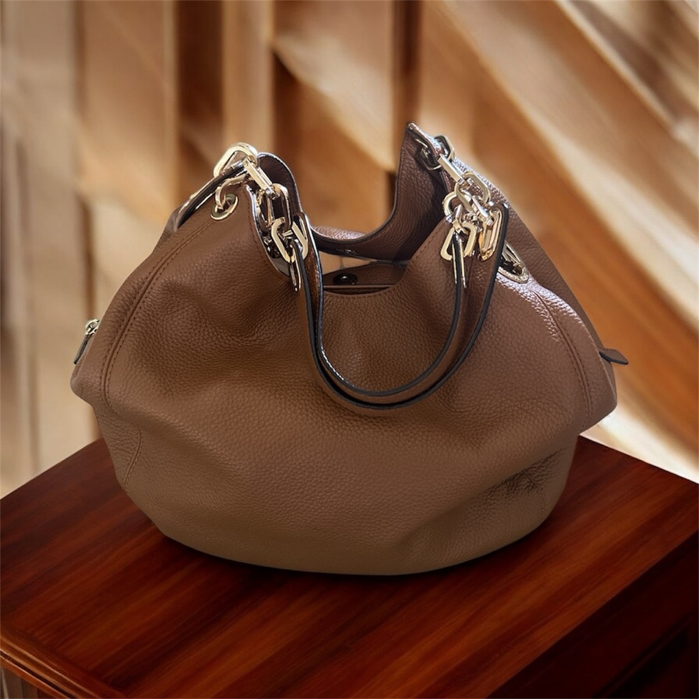 Michael Kors Brown Leather Tote